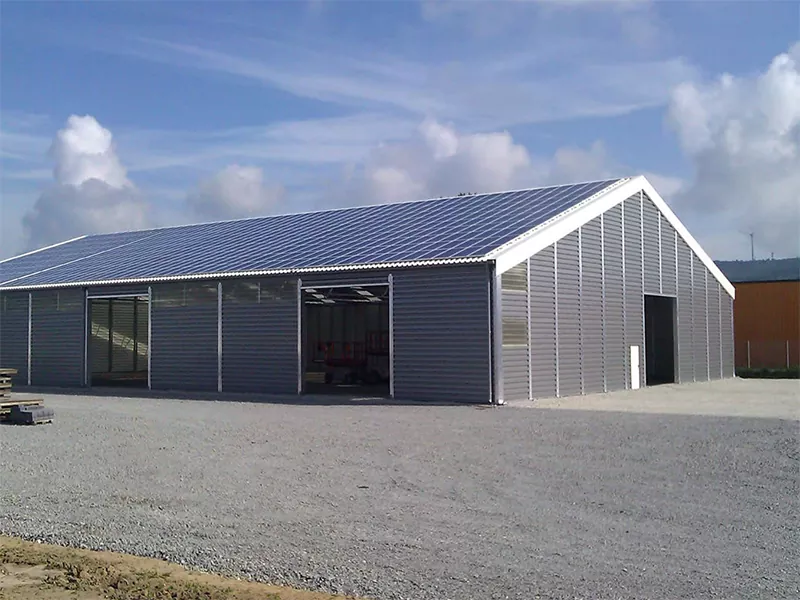 Eco-friendly matibay na bakal-istraktura warehousing