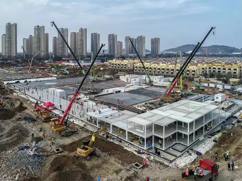 Modular Steel Structure Hospital Building