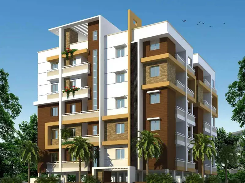 Prefabricated na bakal na istraktura apartment