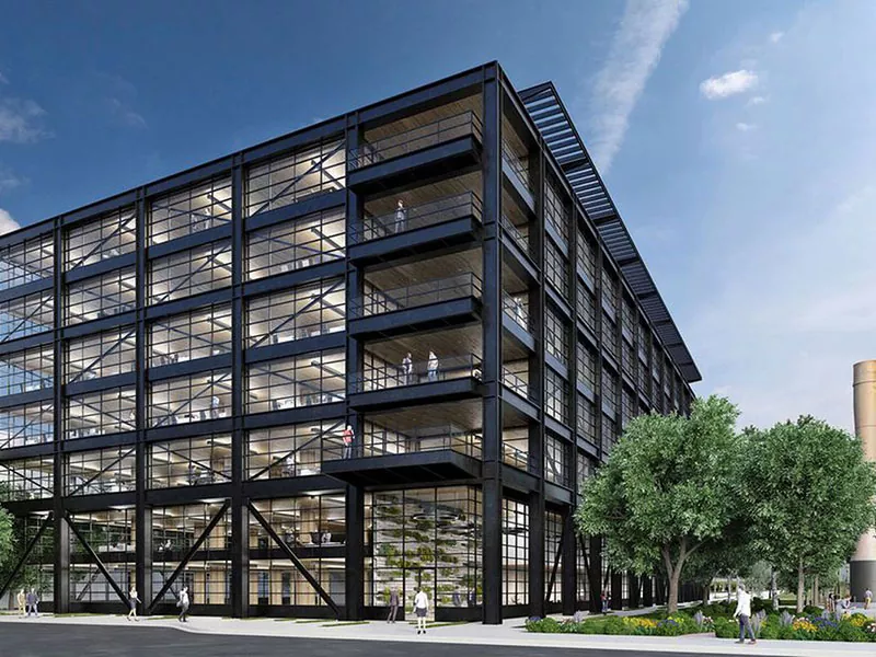 Building ng Steel-Frame Office